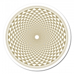 Sahasrara Aufkleber auf Rolle